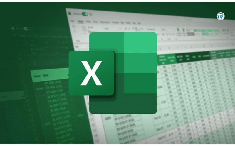 Hình ảnh phần mềm bảng tính Excel thuộc bộ Microsoft Office